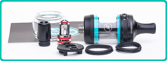Contenu du Clearomiseur xTank LPV Edition